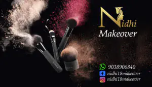Nidhi Makeover V. Card