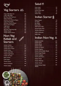 Teamo Menu 1
