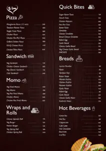 Teamo Menu 3