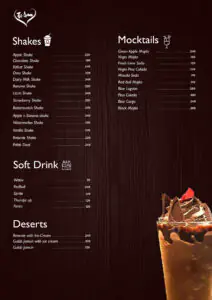Teamo Menu 5